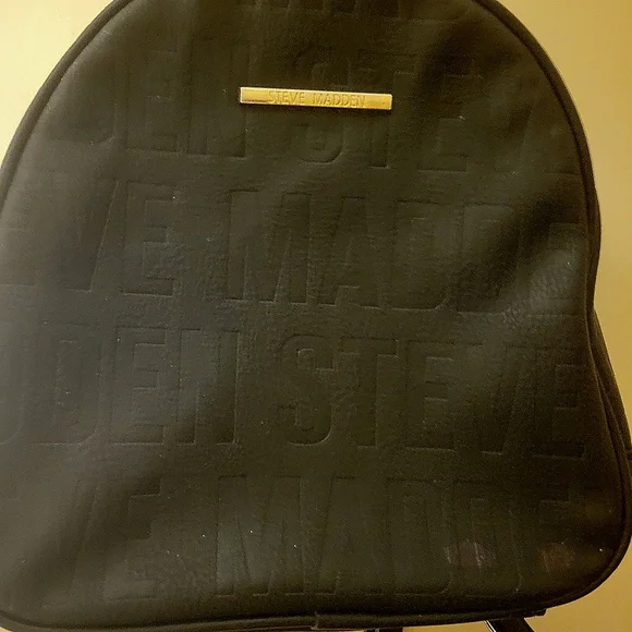 Steve Madden BSaraa Woven Logo Backpack Steve Madden BSaraa Woven Logo Backpack main image 4